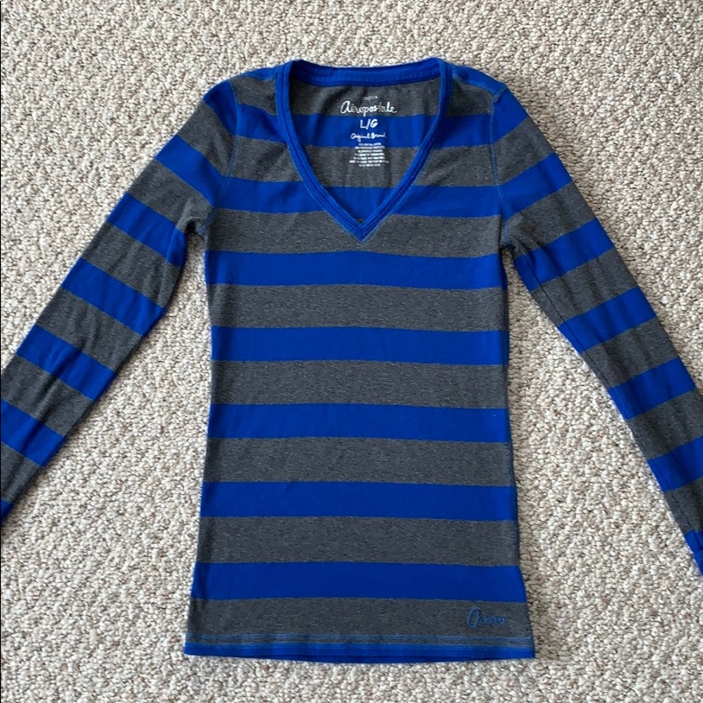 Aeropostale long sleeve Stretch top, LG